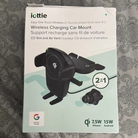 iOttie Easy One Touch 2 Wireless Fast Charge Universal Dash/Windshield Mount